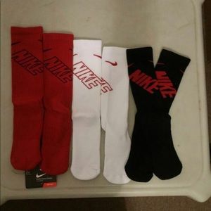 Nike 3 Pair Kids Socks 5Y-7Y